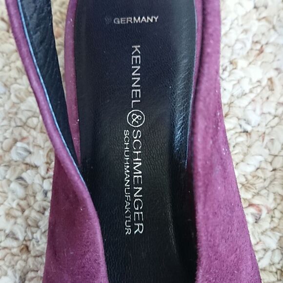 Kennel & Schmenger burgundy Slingback flats size 6.5 - Picture 11 of 11